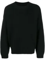 Rta Round Neck Jumper In Nightvision