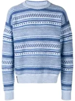 Napa By Martine Rose Alder Pullover In Light Blue,blue