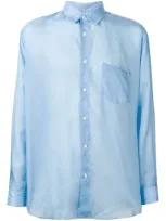 Comme Des Garçons Shirt Loose Fit Shirt In Blue