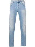 Dondup Tapered Jeans In Blue