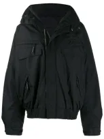 Napa By Martine Rose A-allos Parka In Black