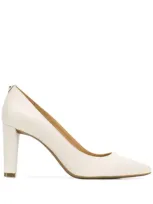 Michael Michael Kors Block Heel Pumps In Neutrals