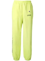 Supreme Champion Track Pants In Yellow