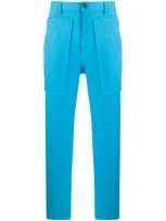 Comme Des Garçons Shirt Wide-leg Cargo Trousers In Blue