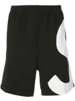 Supreme S Logo Shorts In Black