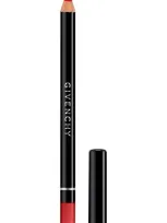 Givenchy Waterproof Lip Liner With Sharpener - N° 6 Carmin Escarpin In Red