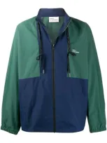 Drôle De Monsieur Nfpm Windbreaker Jacket In Green