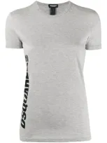 Dsquared2 T-shirt Mit Logo-print In Grey