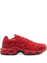 Nike Air Max Plus Low Top Sneakers In Red