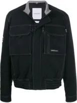 Napa By Martine Rose Stitching Detail Short Jacket In Black