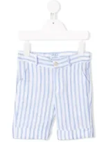 Siola Babies' Striped Shorts In Blue