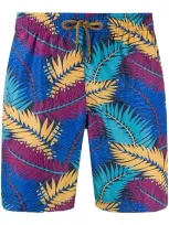 Missoni Tropical Swimming Shorts In Blue