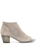 Officine Creative Adele Open-toe Boots In Neutrals