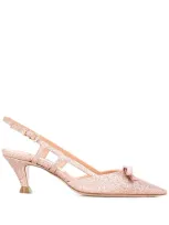 Roberto Festa Alberta Slingback Pumps In Pink