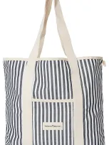 Business & Pleasure The Beach Bag In Laurens Navy Stripe