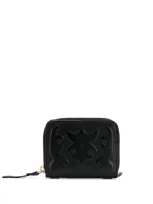 Officine Creative Poche 3d All-around Zip Wallet In Black