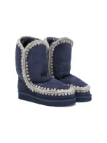 Mou Teen Eskimo Snow Boots In Blue