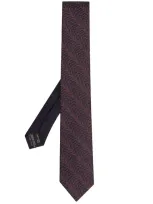 Missoni Zigzag Stripe Tie In 紫色