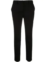 Lardini Straight Leg Trousers In Black