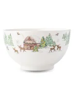 Juliska Berry & Thread North Pole Cereal & Ice Cream Bowl In Multi