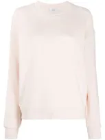 Closed Rear Logo Print Sweatshirt In Neutrals