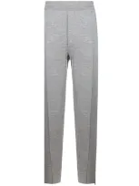 Falke Extra-fine Merino Trackpants In Grey