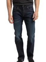 Silver Jeans Co. Men's Allan Classic Fit Slim Stretch Jeans In Dark Blue