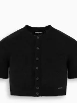 Dsquared2 Black Mini Fit Cardigan