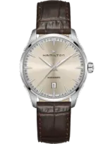 Hamilton Jazzmaster Auto In Beige