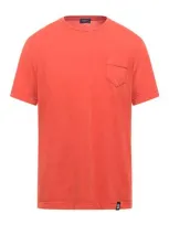 Drumohr T-shirts In Orange