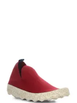 Asportuguesas By Fly London Care Sneaker In Red/ White Cafe