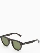 Retrosuperfuture Tortoiseshell Brown/green Racer 3627 Sunglasses