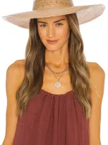 Lack Of Color Palma Wide Fedora In Neutral