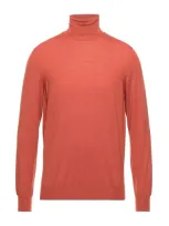 Drumohr Turtlenecks In Rust