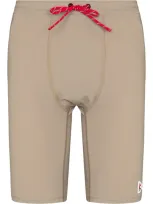 District Vision Tomtom Half Tights In Neutrals