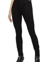 Jen7 Pull-on Skinny Jeans In Classic Black