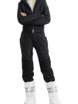 Kjus Sella Belted Ski Suit In Black