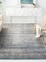 Safavieh Henry Power-loomed Rug, 8' X 10' In Blue / Grey