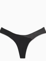 Heron Preston For Calvin Klein Black/grey High Leg Bikini Panties