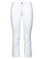 Liu •jo Cropped Pants In White