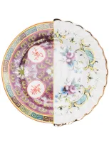 Seletti Eudossia Dessert Plate In Pink