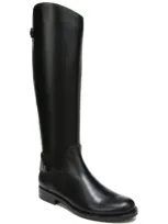 Sam Edelman Mikala Womens Leather Riding Knee-high Boots In Black