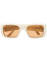 Retrosuperfuture Onoratto Square-frame Sunglasses In White