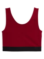 Tomboyx Compression Top In Merlot