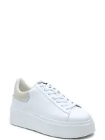 Ash Moby 02 Sneakers In White Leather