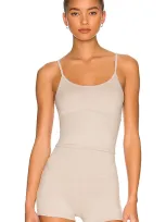 Wellbeing + Beingwell Loungewell Ripley Tank In Taupe