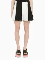 Marni Black And White Bermuda Shorts