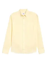 Nn07 Levon Slim Fit Button-down Shirt In Pale Sun