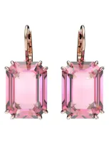 Swarovski Millenia Crystal Drop Earrings In Rose