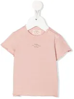 Teddy & Minou Babies' Logo-print T-shirt In Rosa